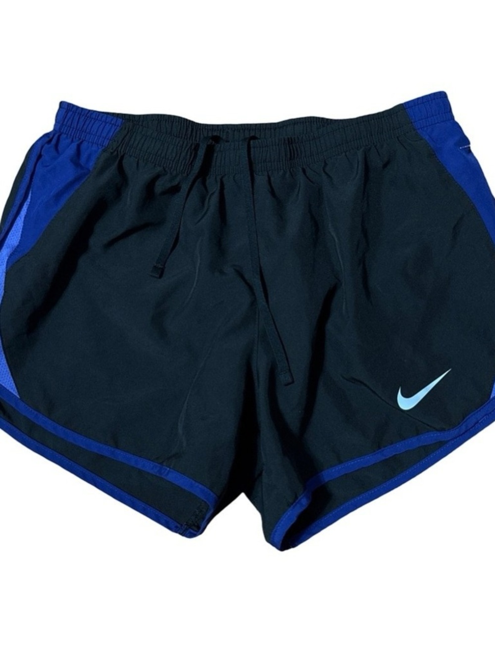 Nike Women’s Black Shorts with Blue Trim